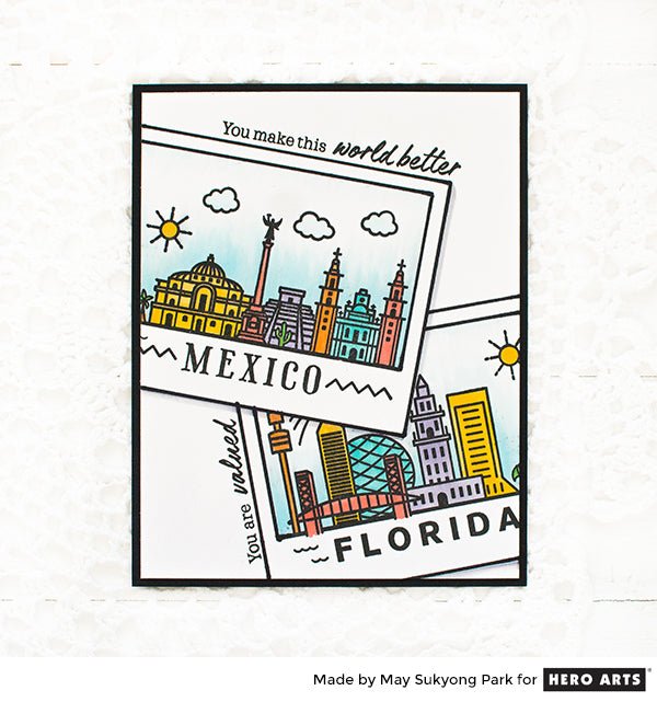 Video: Polaroid Themed Destination Card