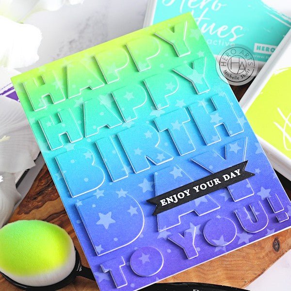 Video: Popped Up Die Cut Inlay