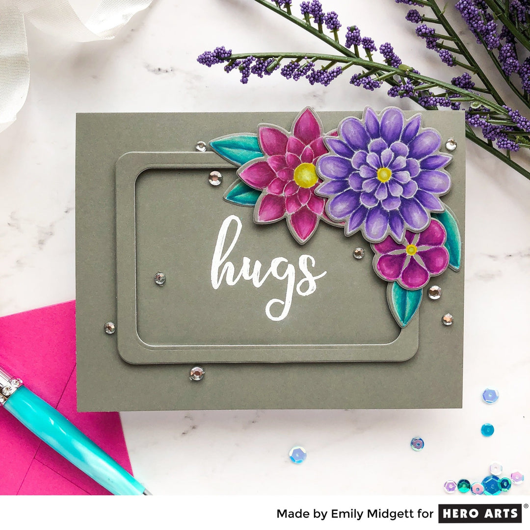 Video: Prismacolor Pencils on Hero Arts Layering Papers - Hero Arts