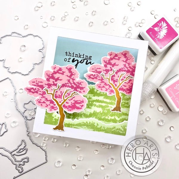 Video: Shadow Box Card with March My Monthly Hero Kit – Hero Arts