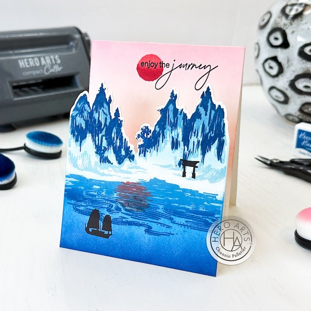 Video: Silk Screen Inspired Easel Card Featuring the March My Monthly Hero Kit