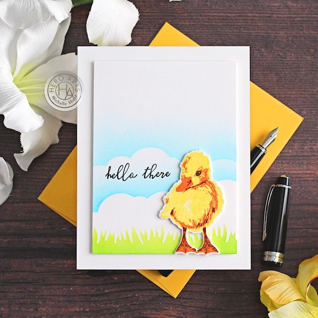 Video: Simple Spring Scene with Color Layering Duckling - Hero Arts