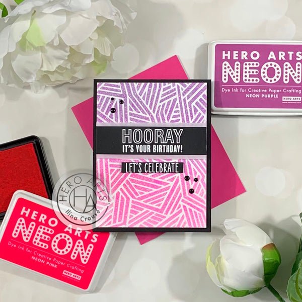 Video: Stenciled Birthday Card - Hero Arts