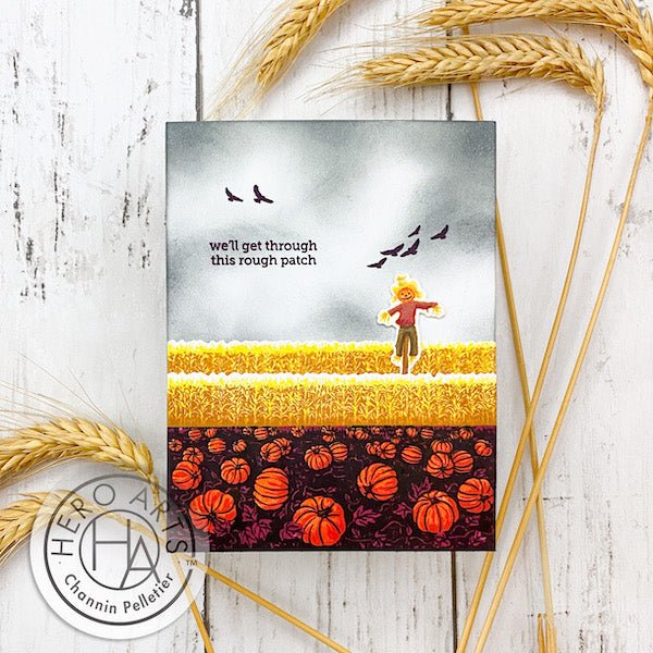 Video: Stormy Autumn Scene with the September My Monthly Hero Kit - Hero Arts