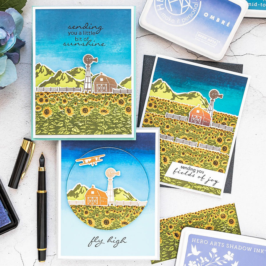Video: Sunflower Field HeroScape | Color Layering With Yana Series