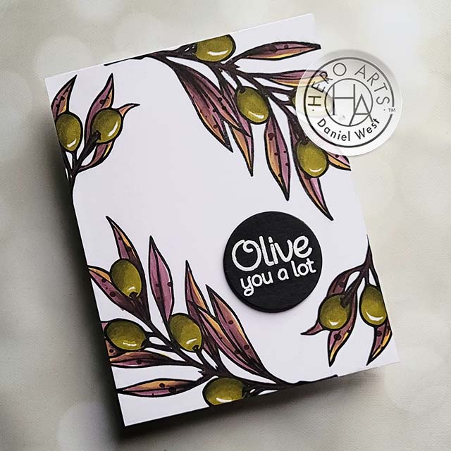 Video: Unique Color Palette for the Olive Branch Stamp Set - Hero Arts