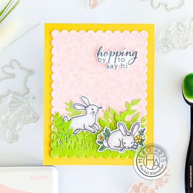 Video: Using Small Stamps to Create a Unique Background