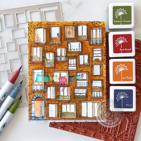 Video: Venetian Neighborhood Peek-A-Boo Doors Scene Card - Hero Arts