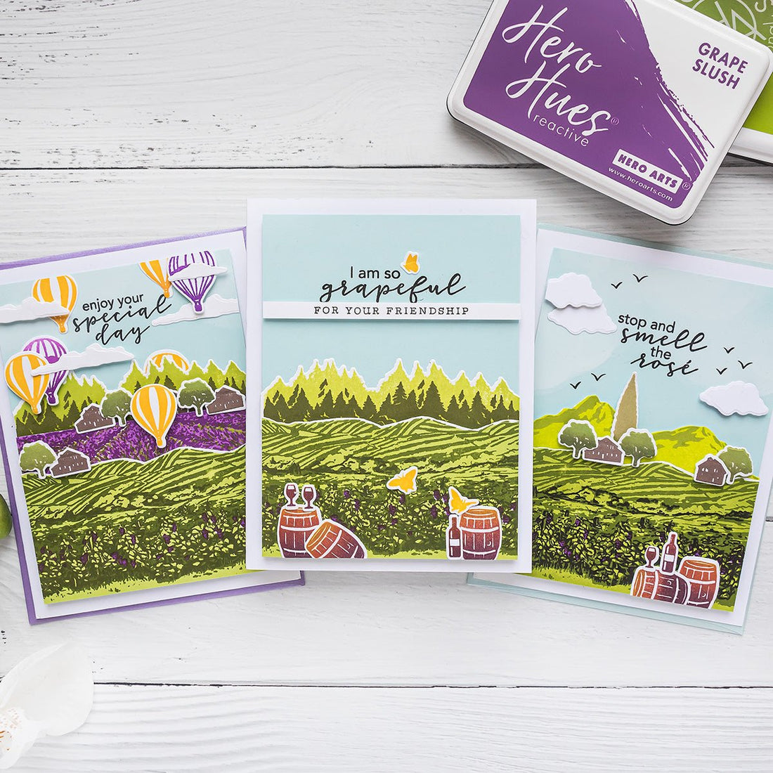 Video: Vineyard HeroScape | Color Layering With Yana Series