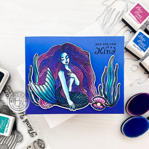 Video: Watercoloring with Reactive Inks Featuring the June 2022 MMH Kit - Hero Arts