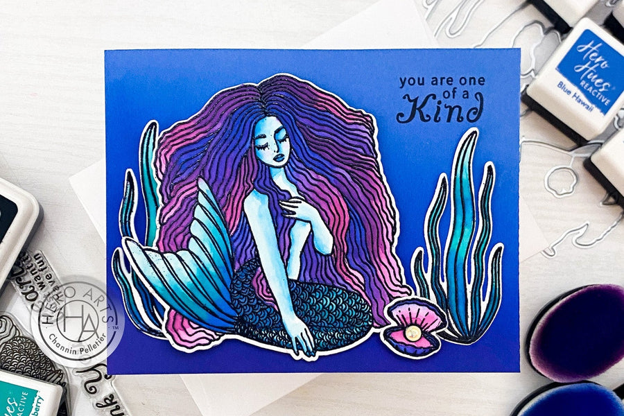 Video: Watercoloring with Reactive Inks Featuring the June 2022 MMH Kit