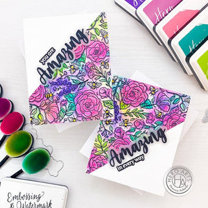 Video: Watercoloring with Stencils Featuring the April 2022 My Monthly Hero Kit - Hero Arts