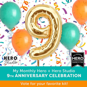 Vote & Win! Celebrating 9 Years of Kits - Hero Arts