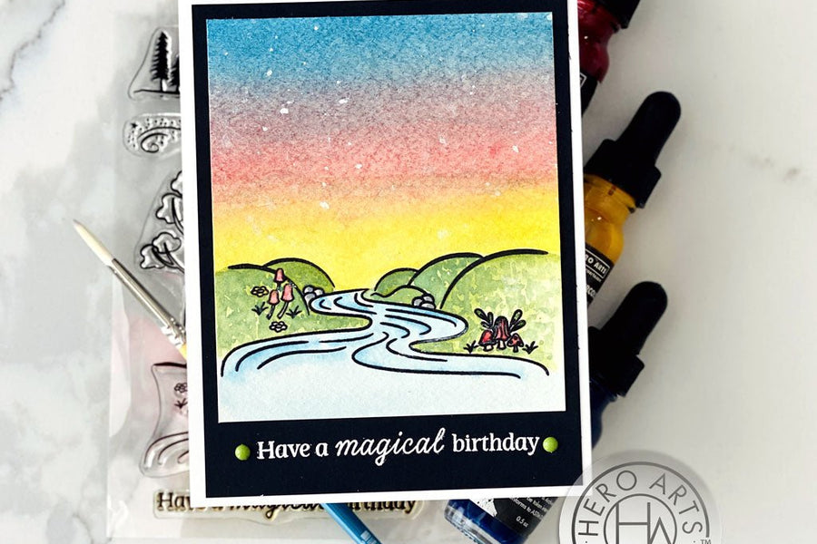 Watercolor Magical Forest