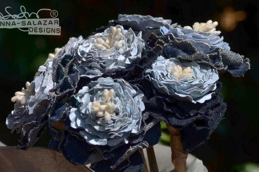 Rustic Wedding Bouquet by Donna Salazar