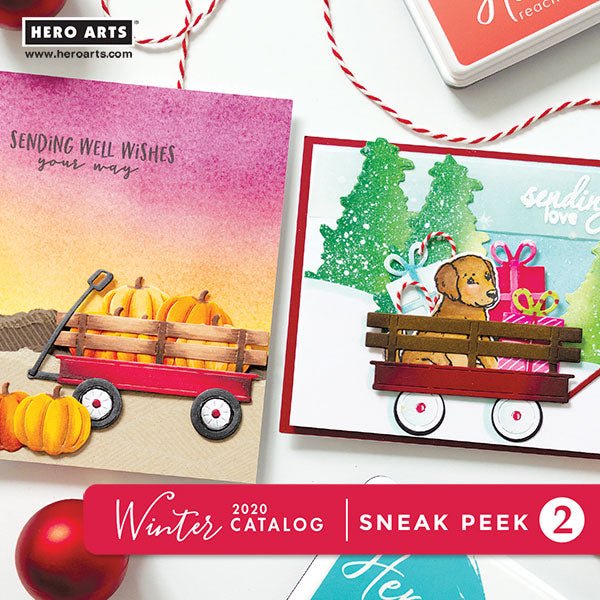 Winter Catalog Sneak Peek #2 + Giveaway - Hero Arts