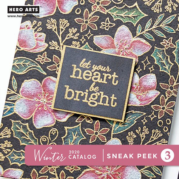 Winter Catalog Sneak Peek #3 + Giveaway - Hero Arts