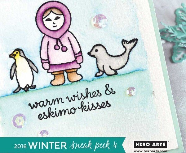 Winter Catalog Sneak Peek #4 + Giveaway - Hero Arts