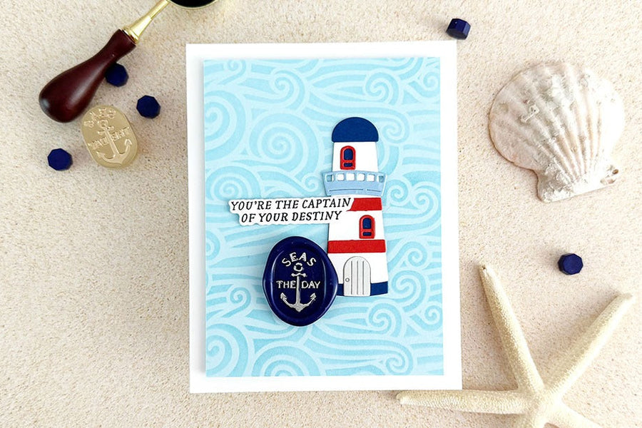 June 2025 Wax Seal of the Month Preview &amp; Tutorials – Seas the Day
