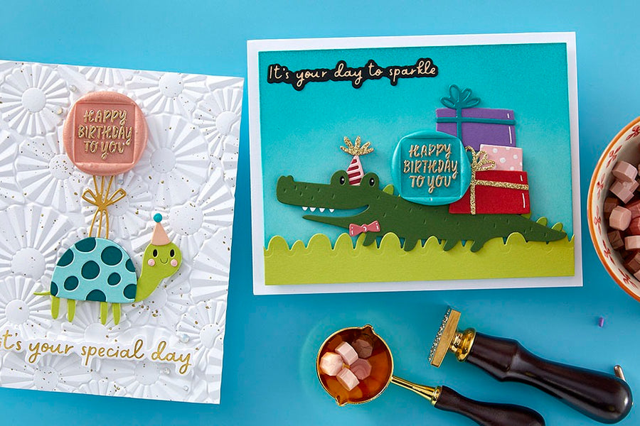 November 2024 Wax Seal of the Month Preview & Tutorials – Happy Birthday to You