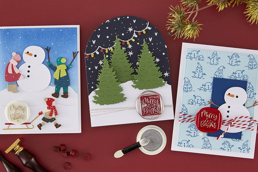 October 2025 Wax Seal of the Month Preview & Tutorials – Merry & Bright
