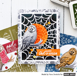 Video: Color Layering Owl Cards | Color Layering With Yana Series