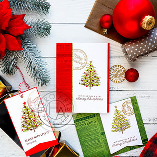 Video: Last Minute Christmas Cards | Color Layering With Yana Series