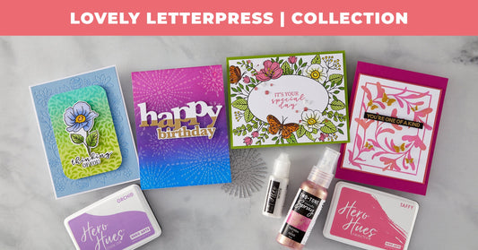  Lovley Letterpress Collection