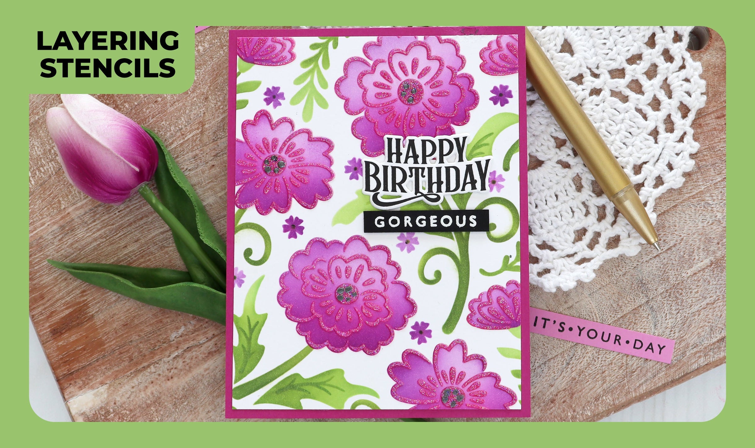 Past Kit Sale - Layering Stencils