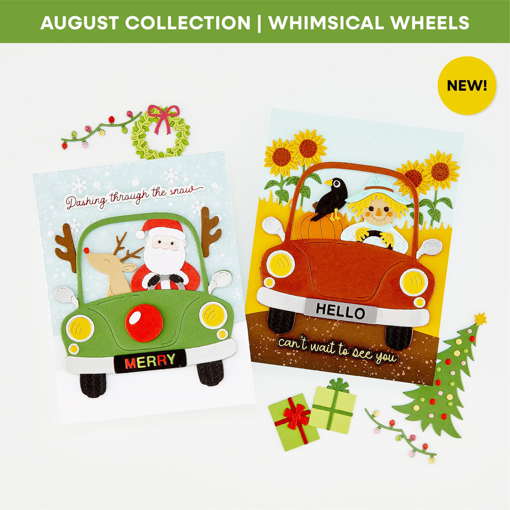 HERO ARTS - Whimsical Wheels