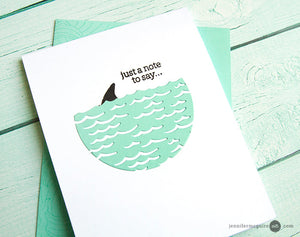 Wave & Sea Confetti Die