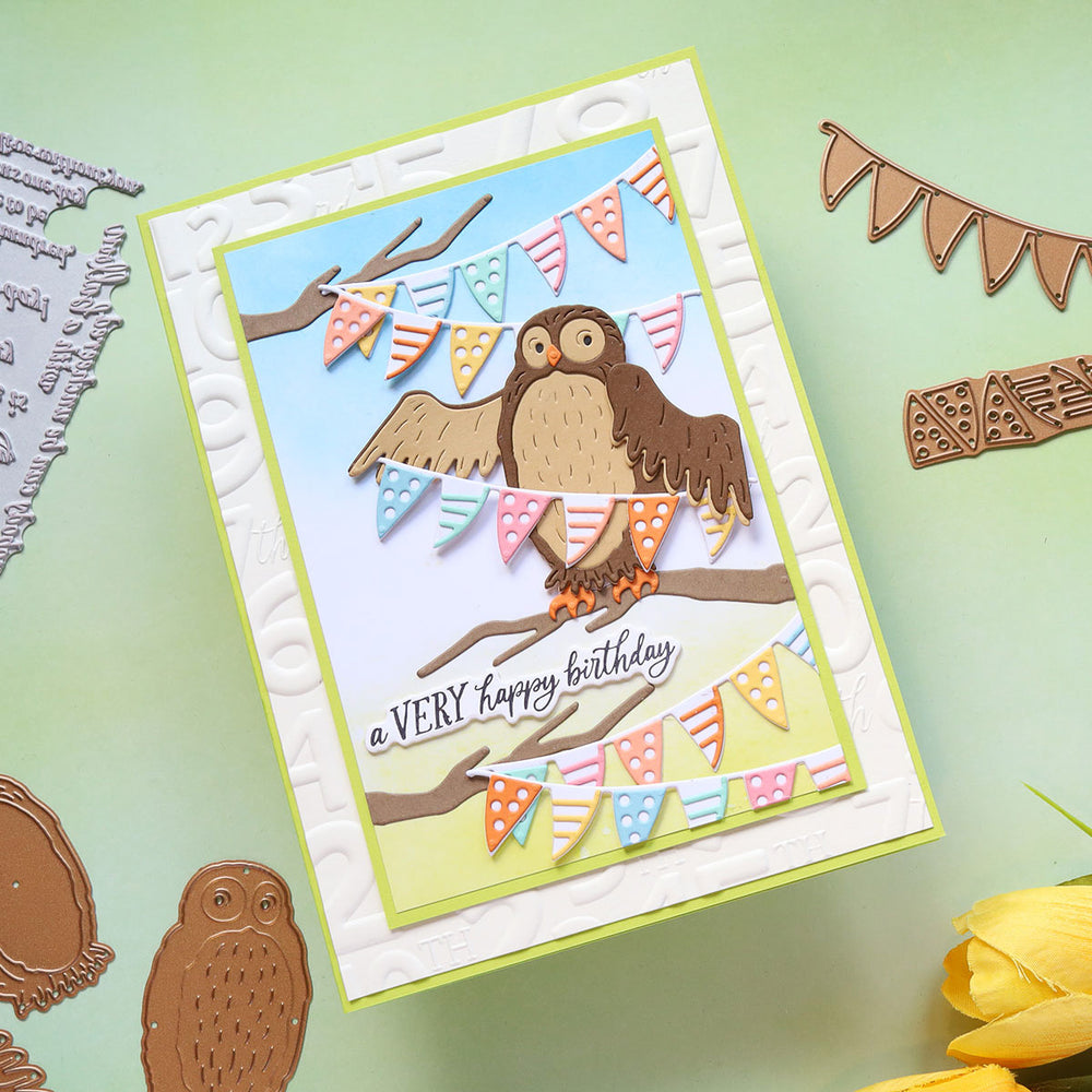 Classic Pooh Birthday Accessories Etched Dies by Simple Stories