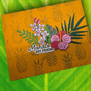 Tropical Blooms - Large Die of the Month