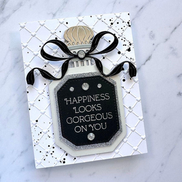 Flawless Sentiments Press Plate & Die Set