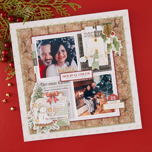 Rosie's Studio Sleigh Bells Ring Cardstock Diecut Ephemera - Sentiments