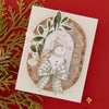 Rosie's Studio Sleigh Bells Ring Clear Foliage Stickers