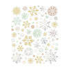 Rosie's Studio Sleigh Bells Ring Glisten Stickers