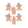 Rosie's Studio Sleigh Bells Ring Gingerbread Dimensional Acetate Stickers