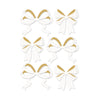 Rosie's Studio Sleigh Bells Ring Bows Dimensional Acetate Stickers