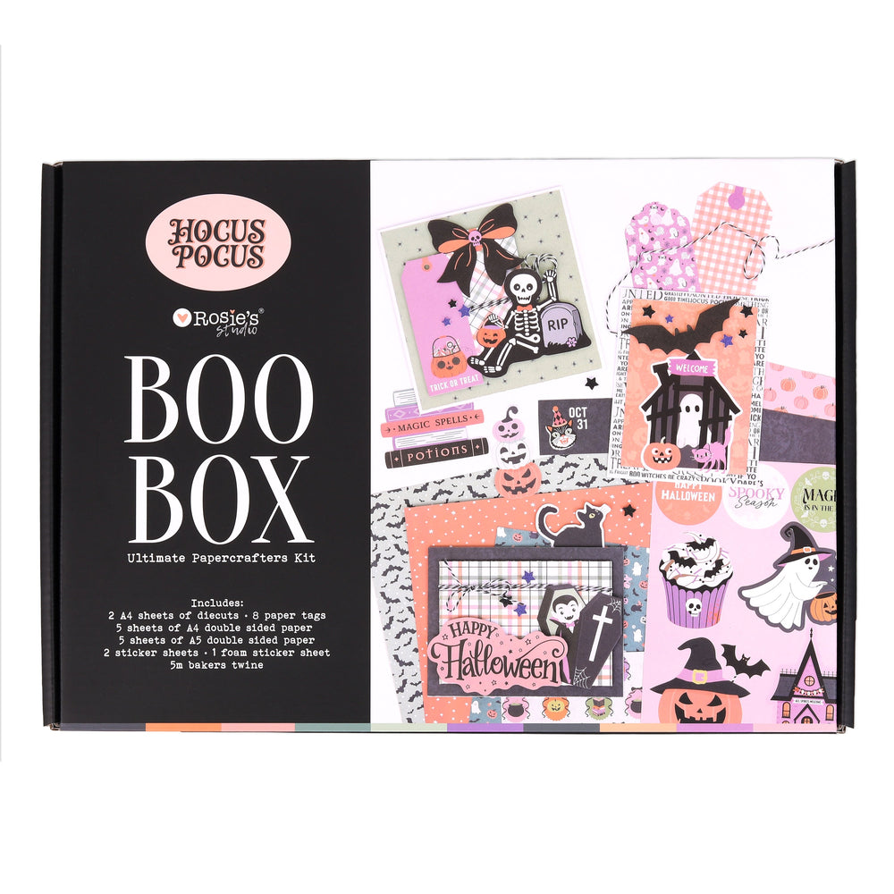 Rosie's Studio Hocus Pocus Ultimate Papercrafters Boo Box
