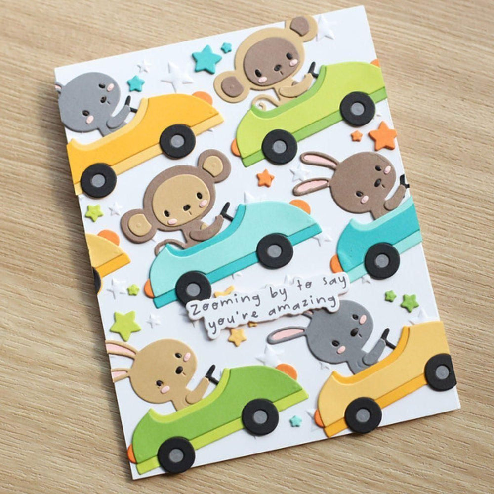 Go Kart Go Etched Dies