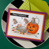 Trick or Treat! Cling Rubber Stamp Set
