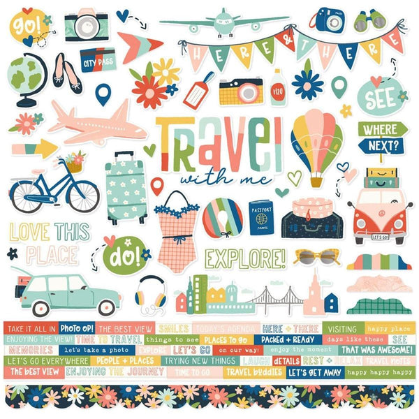 Simple Stories - Pack Your Bags Collection Kit
