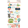 Simple Stories - Pack Your Bags Chipboard Stickers
