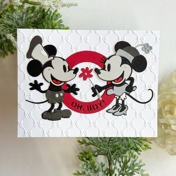 Steamboat Willie Duo Etched Dies