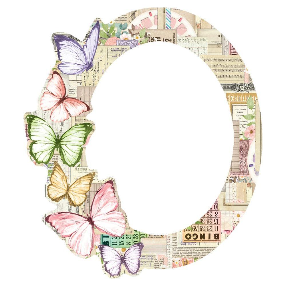 Simple Stories - Simple Vintage Flower Shoppe Chipboard Frames
