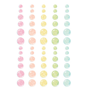Simple Stories Say Cheese Classic Pooh Baby Glitter Enamel Dots