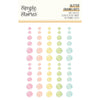 Simple Stories Say Cheese Classic Pooh Baby Glitter Enamel Dots