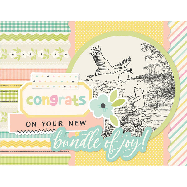 Simple Stories Say Cheese Classic Pooh Baby Simple Cards Card Kit