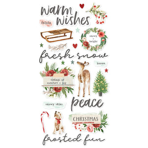 Simple Stories Simple Vintage Evergreen Memories Foam Stickers